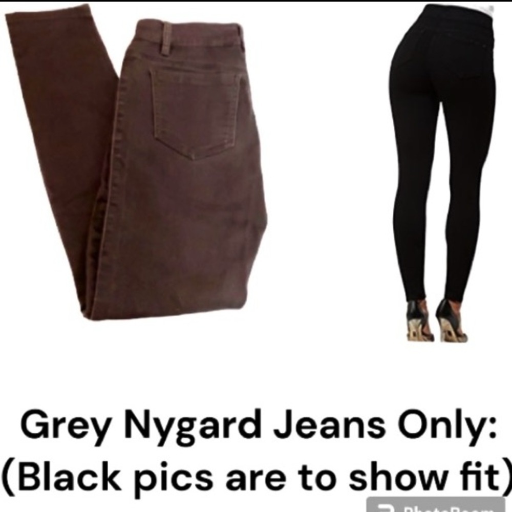 NYGARD Grey Skinny Jeans!!! Stretchy Grey pants!!! Size 6
